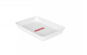 Deep food tray white  280x190 mm x H40mm / Araven, 01041