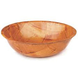 Woven wood bowl  5.5" mahogany / 205