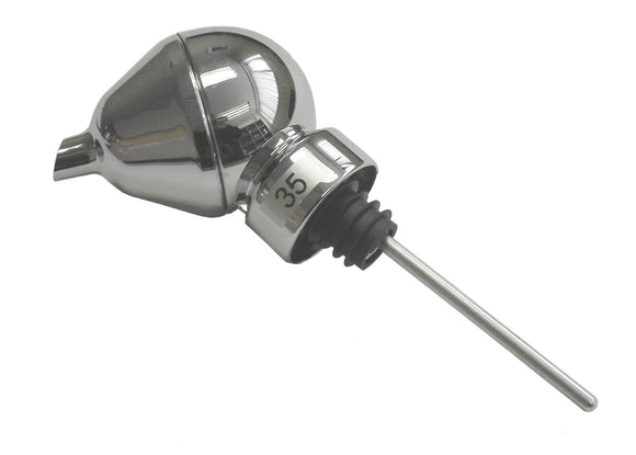 Aquaflow Pourer 35ml  (Chrome Plated) -NGS Ref: 3048