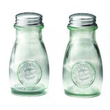 Salt & Pepper Shakers / 4 oz with Stainless Steel Tops | Pack of 20