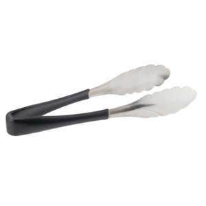 Tong Black 9" Antimicrobial Vinyl-Coated Stainless Steel / AM3774BK