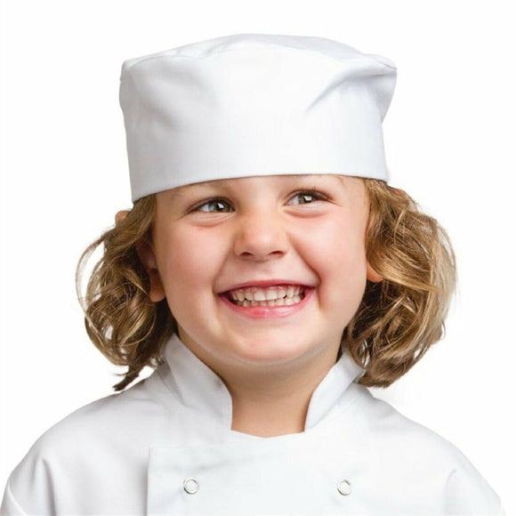 Children Unisex Chef Hat White / B120