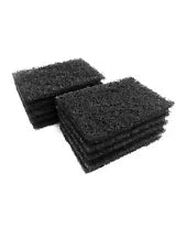 Pack of 10 x Black Grill Cleaning Pads