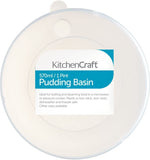 Plastic Pudding Basin With Lid 570ml, KCPUD1