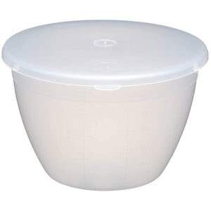 Plastic Pudding Basin With Lid 570ml, KCPUD1