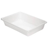 Food Tray Deep White 345x235xH 75mm/ 3 Lt / 01130