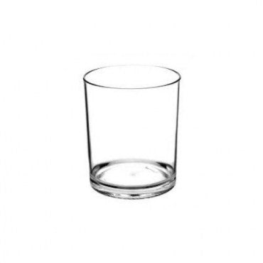 Whisky Poly Rocks 6.8oz Plastic Glasses pack of 12