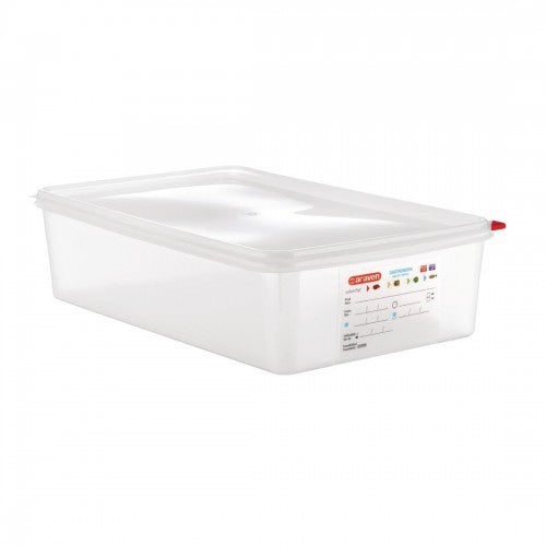 Food box with lid 13 Lt transparent gastronorm 1/1, 09293
