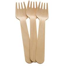 Wooden forks  (pack of 100) - 10568
