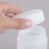 DualWay Widemouth Squeeze Bottle Dispenser, Cone Tip, Natural, 63mm Opening, 16oz, 475ml 11663CF