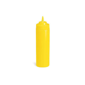 Squeeze Bottles Yellow 24oz  with  63mm WideMouth™ Top Cone / 12463M