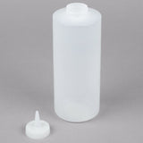 Squeeze Bottle Dispenser, Cone Tip , Natural, 38mm Opening, 950ml (32oz) 32C