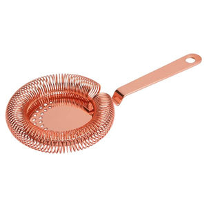 Mezclar Round Copper Plated Strainer / 3362