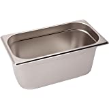 Gastronorm Pans 1/4, 150mm, 4.10l capacity, Stainless steel