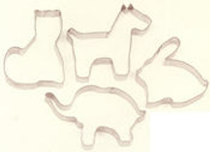 Animal cutters set of 4 / 9531
