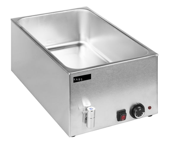 Electric bain marie full gastronorm size counter top