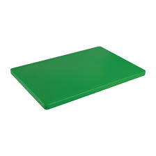 Chopping board green  300x450x20mm / DM006