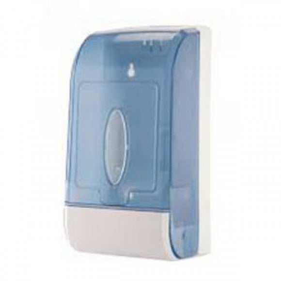 Toilet Tissue Dispenser Clear Blue / H25