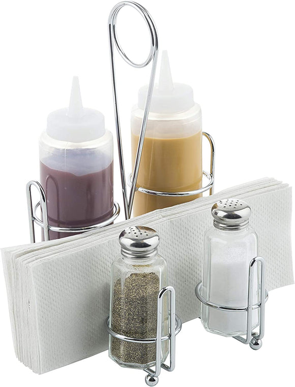 Sauce Dispensers / Condiment set include 5 Pc /  H594108