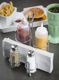 Sauce Dispensers / Condiment set include 5 Pc /  H594108