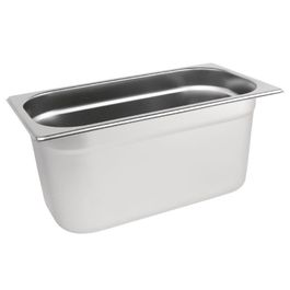 Gastronorm Pans 1/3, 150mm, 5.7lt capacity,  Stainless steel