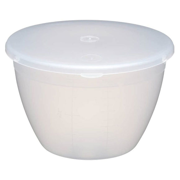 Plastic Pudding Basin With Lid 150ml / KCPUD1/4