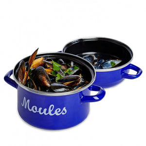 Mussel pot Medium Blue / WFMUSSBLU