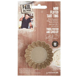 Tart mini fluted pans 4pc n/s gold / PHMINIBAKE03