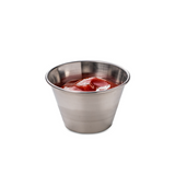 Ramekin/sauce cups 4 oz  stainless steel pack of 12 (H45 x Dia. 70mm) / SS072