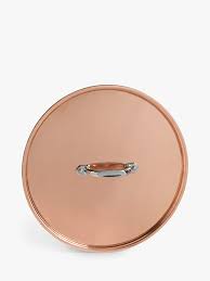 Heavy Duty Copper Lid for  Saucepan / casserole 203mm / 8