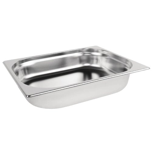 Gastronorm Pans 1/2,  65mm, 4lt capacity,  s/s