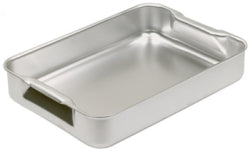Roasting tray 18" alum with integral handles 47 cm x 35.5 cm x 7 cm / M1318