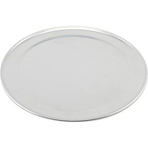 Flat Wide Rim Pizza Plate 12" diameter alum.